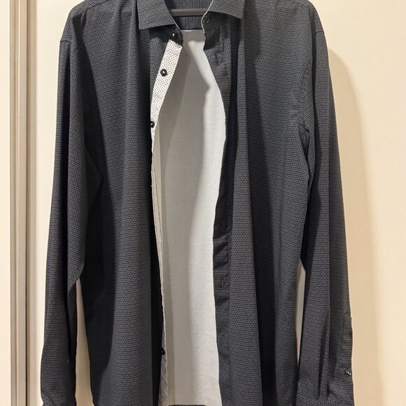 ACTION-friendly, Printed Dress Shirt with classy inner cuffs for a sexy look - Picture 4 of 7